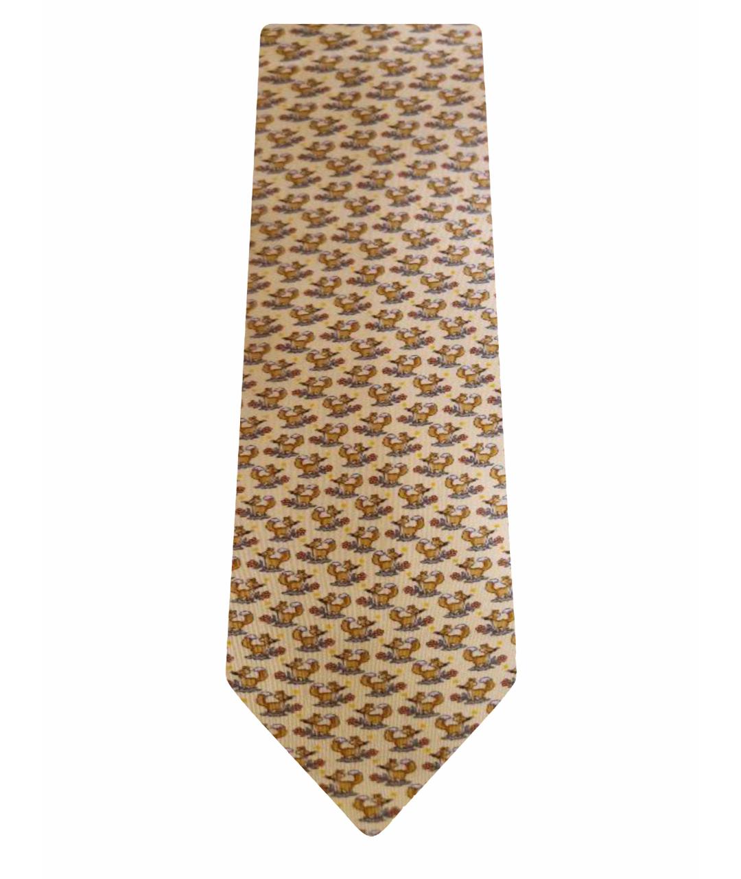 FERRAGAMO Мульти шелковый галстук, фото 1