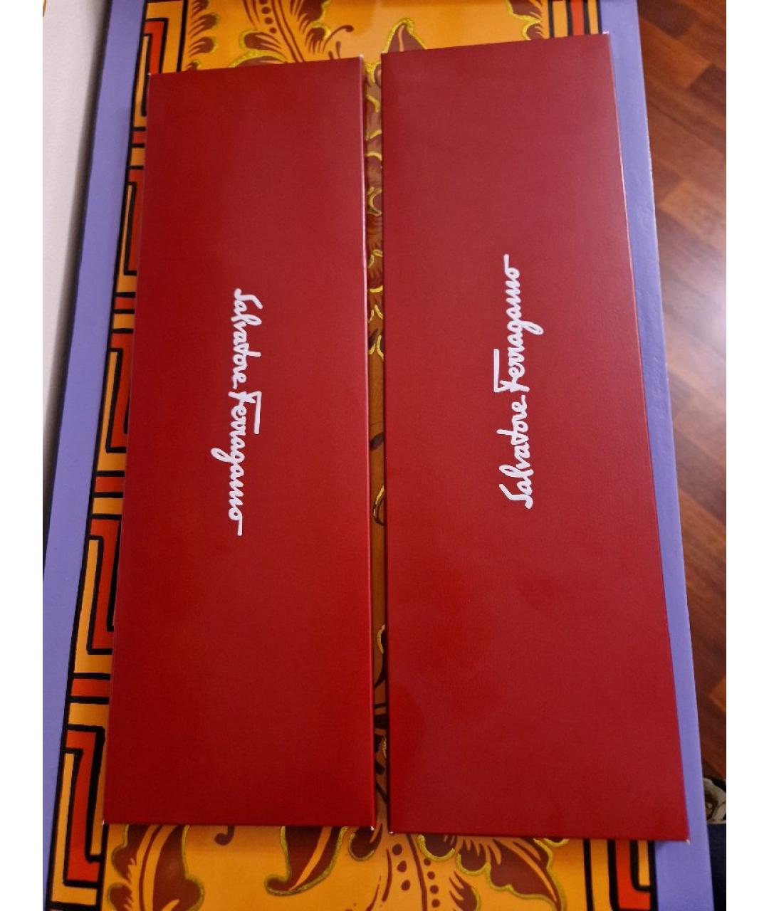 FERRAGAMO Мульти шелковый галстук, фото 6