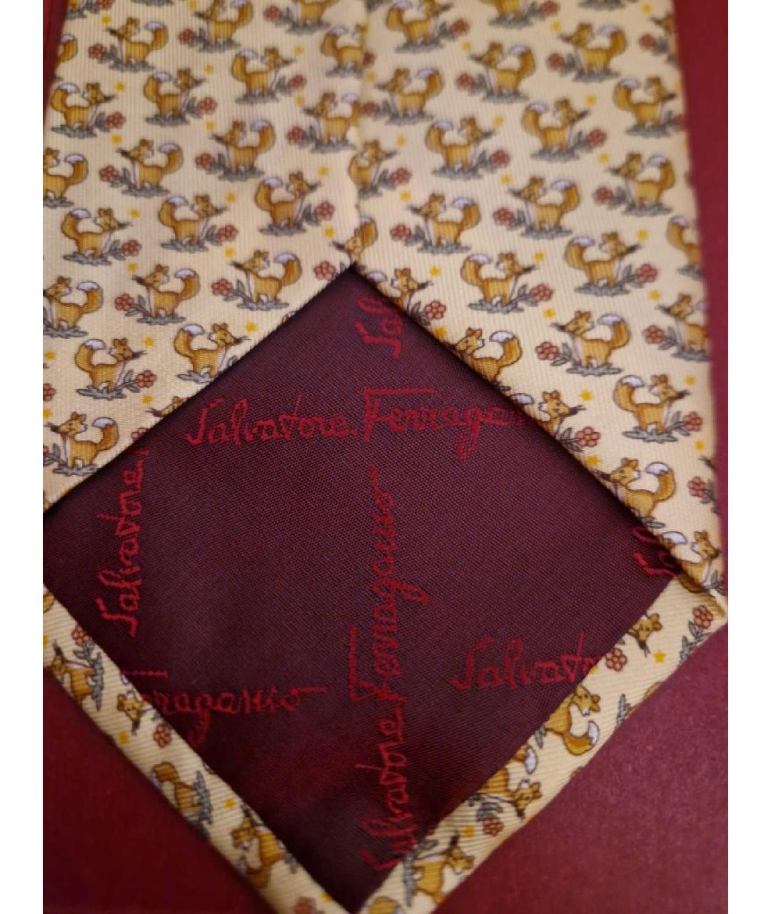 FERRAGAMO Мульти шелковый галстук, фото 7