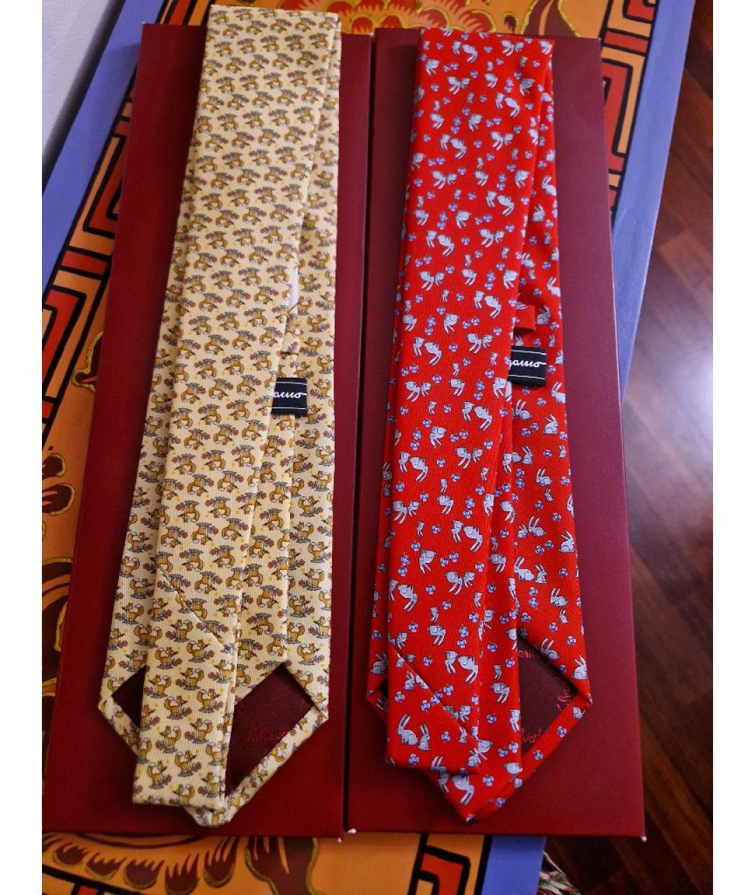 FERRAGAMO Мульти шелковый галстук, фото 2