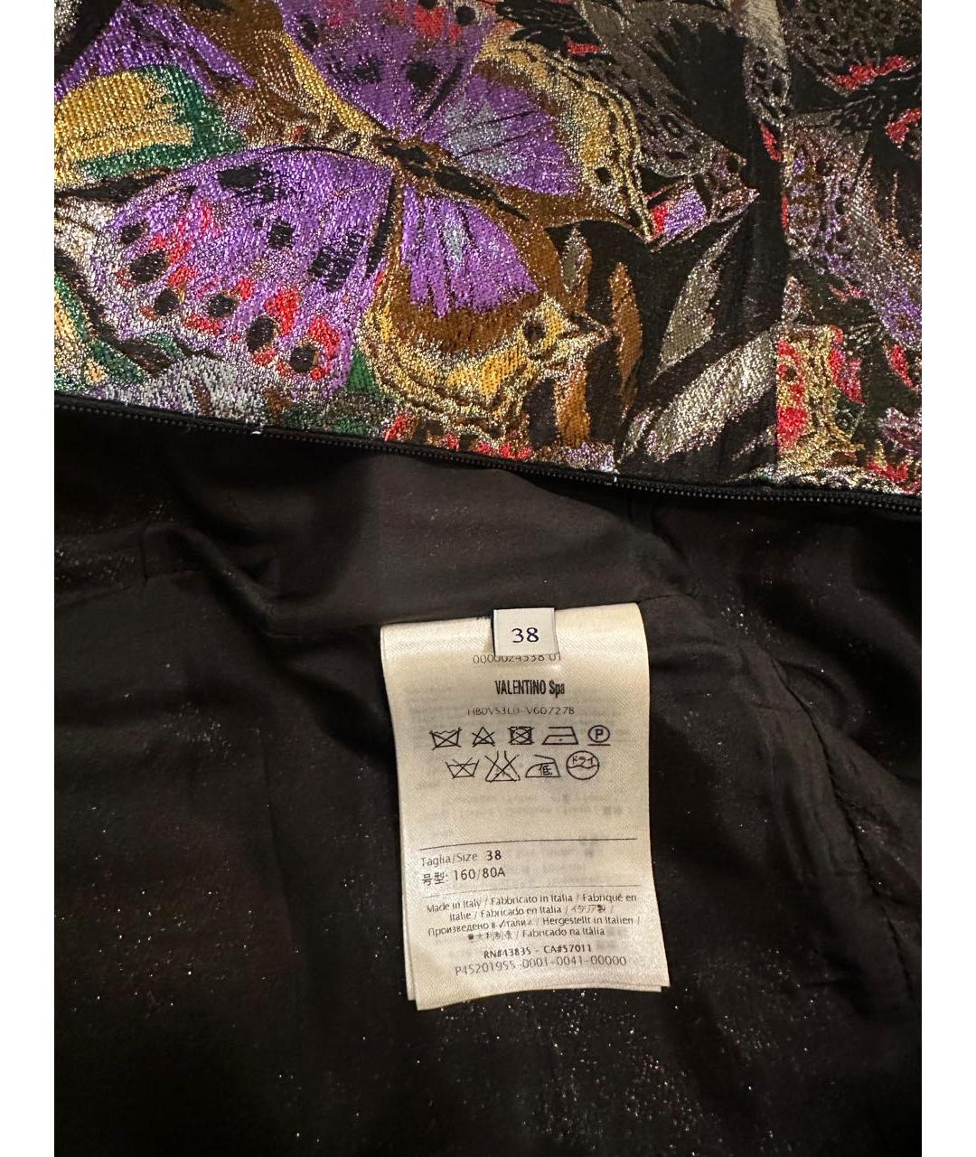 VALENTINO Мульти платье, фото 3