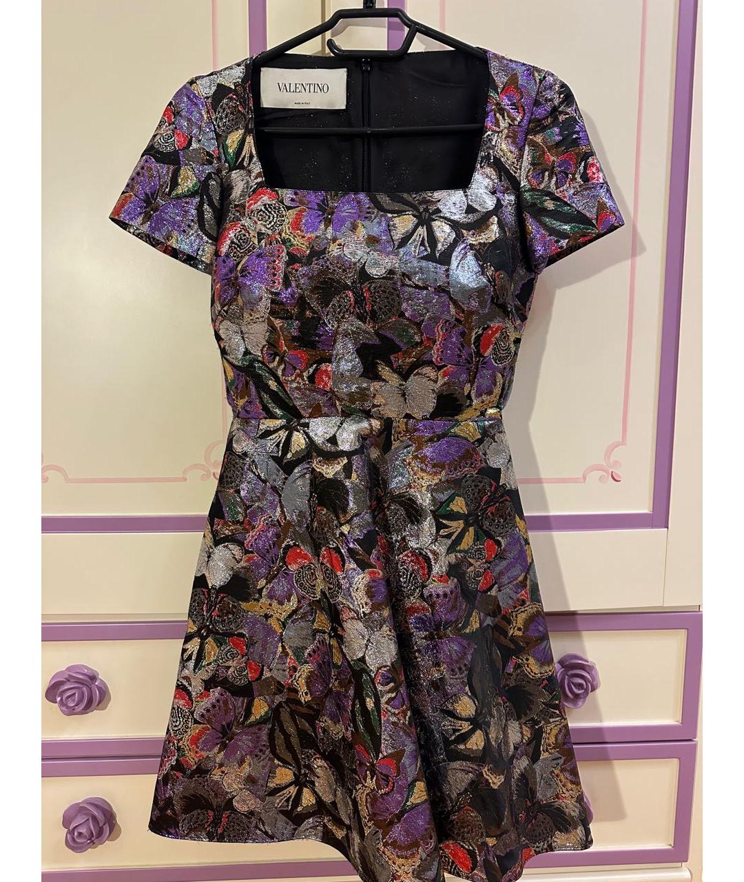 VALENTINO Мульти платье, фото 5