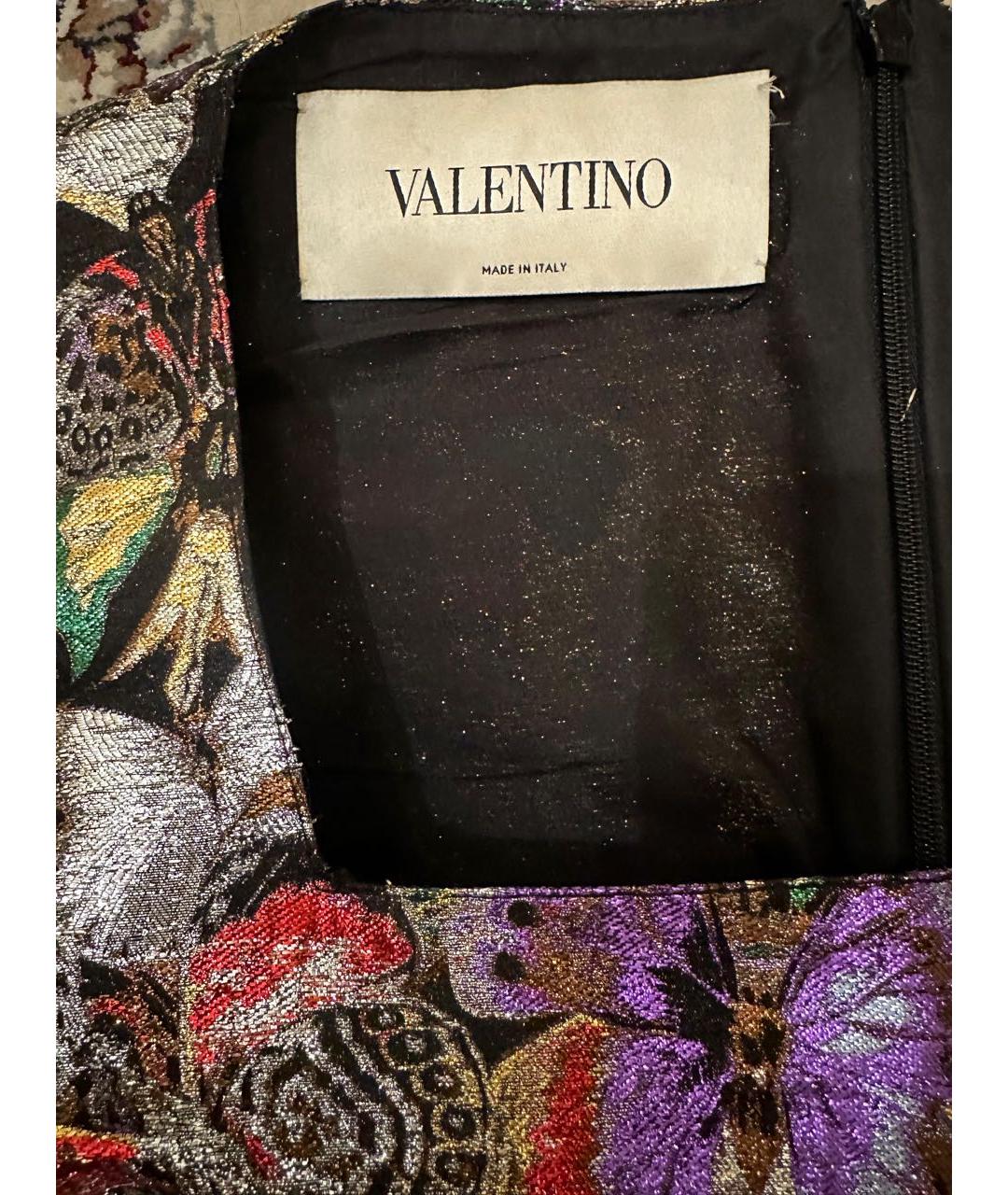 VALENTINO Мульти платье, фото 4