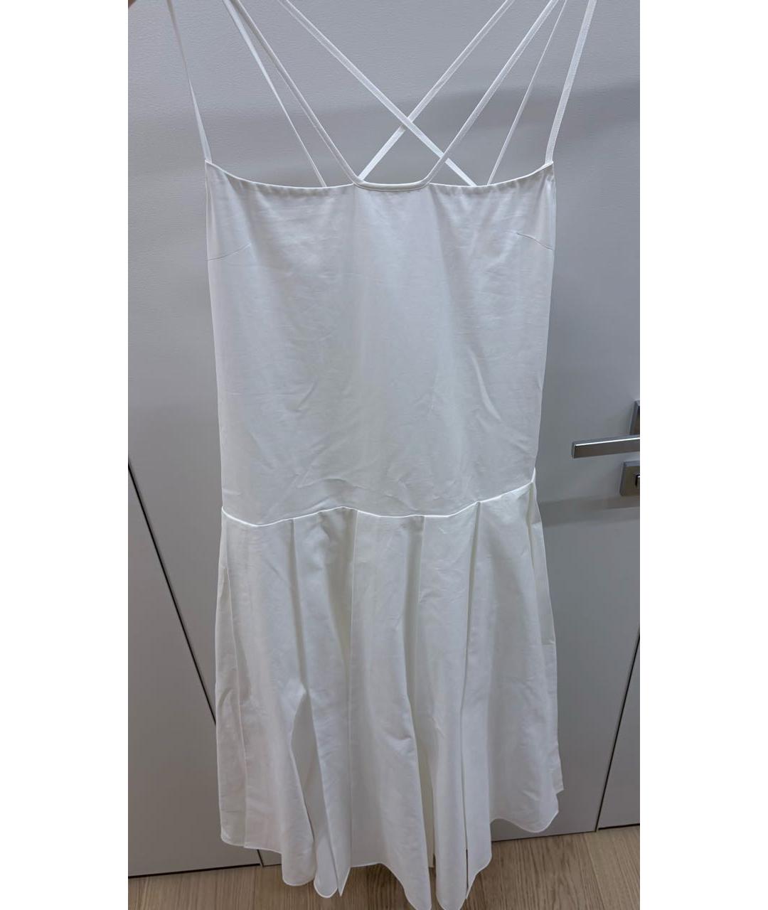 KHAITE Белый хлопковый сарафан, фото 6