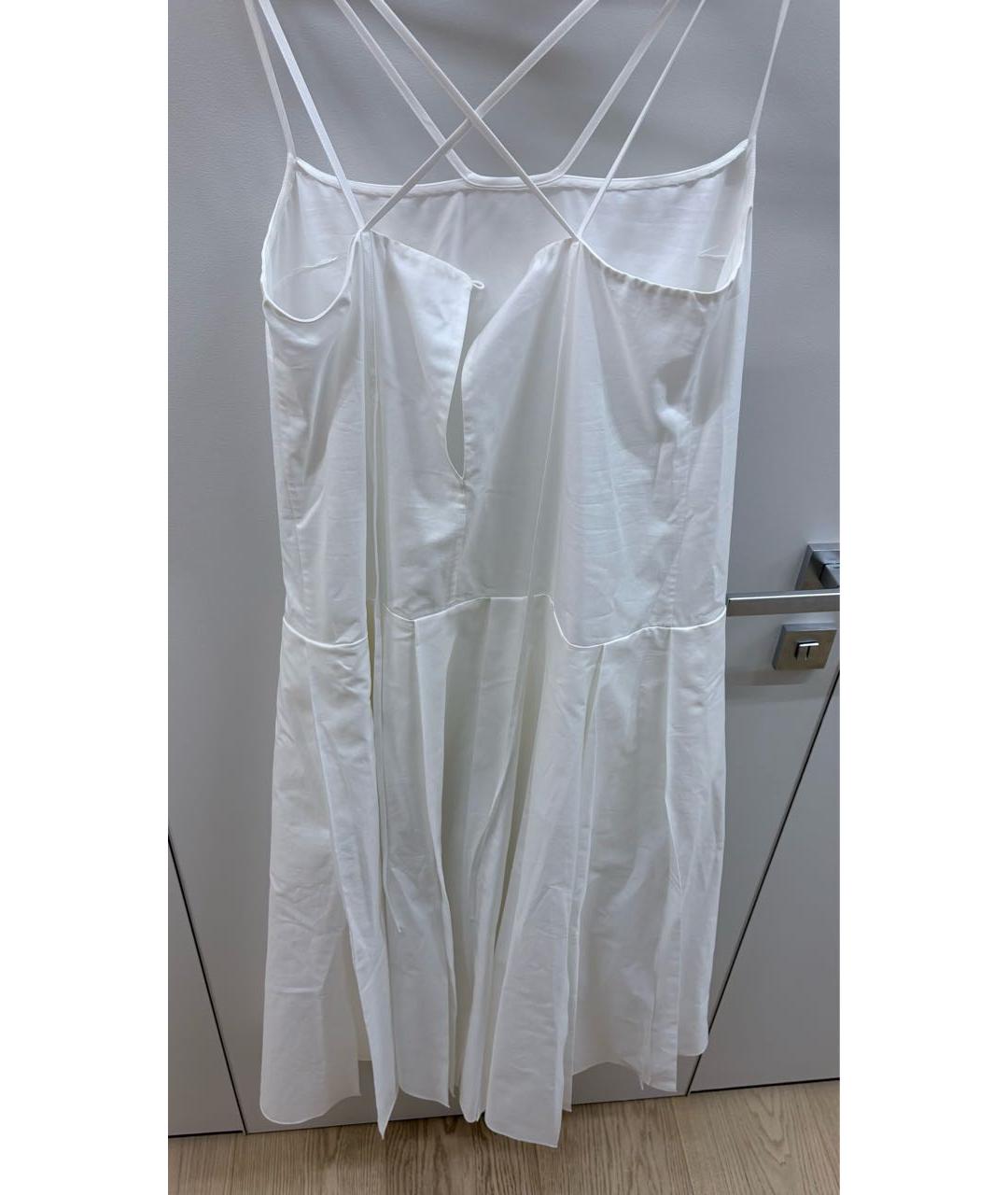 KHAITE Белый хлопковый сарафан, фото 2