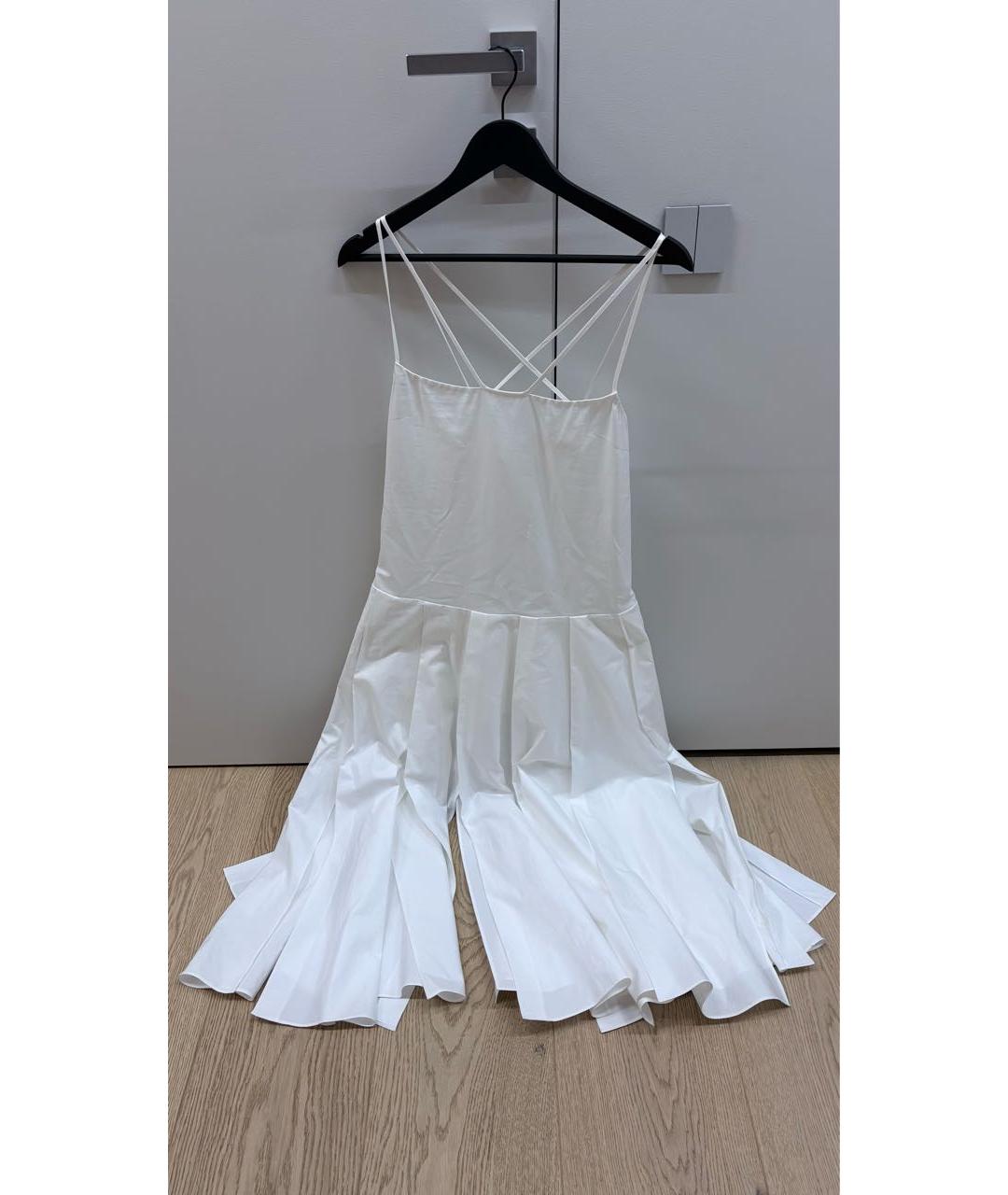 KHAITE Белый хлопковый сарафан, фото 5