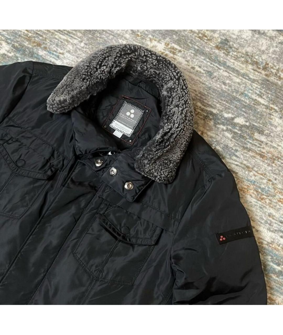 PEUTEREY Черный полиамидовый пуховик, фото 2