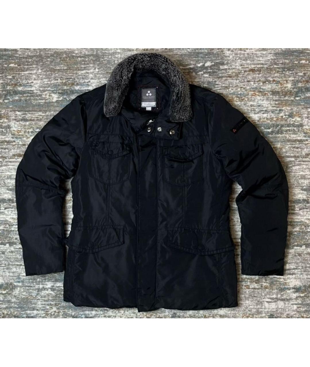 PEUTEREY Черный полиамидовый пуховик, фото 9