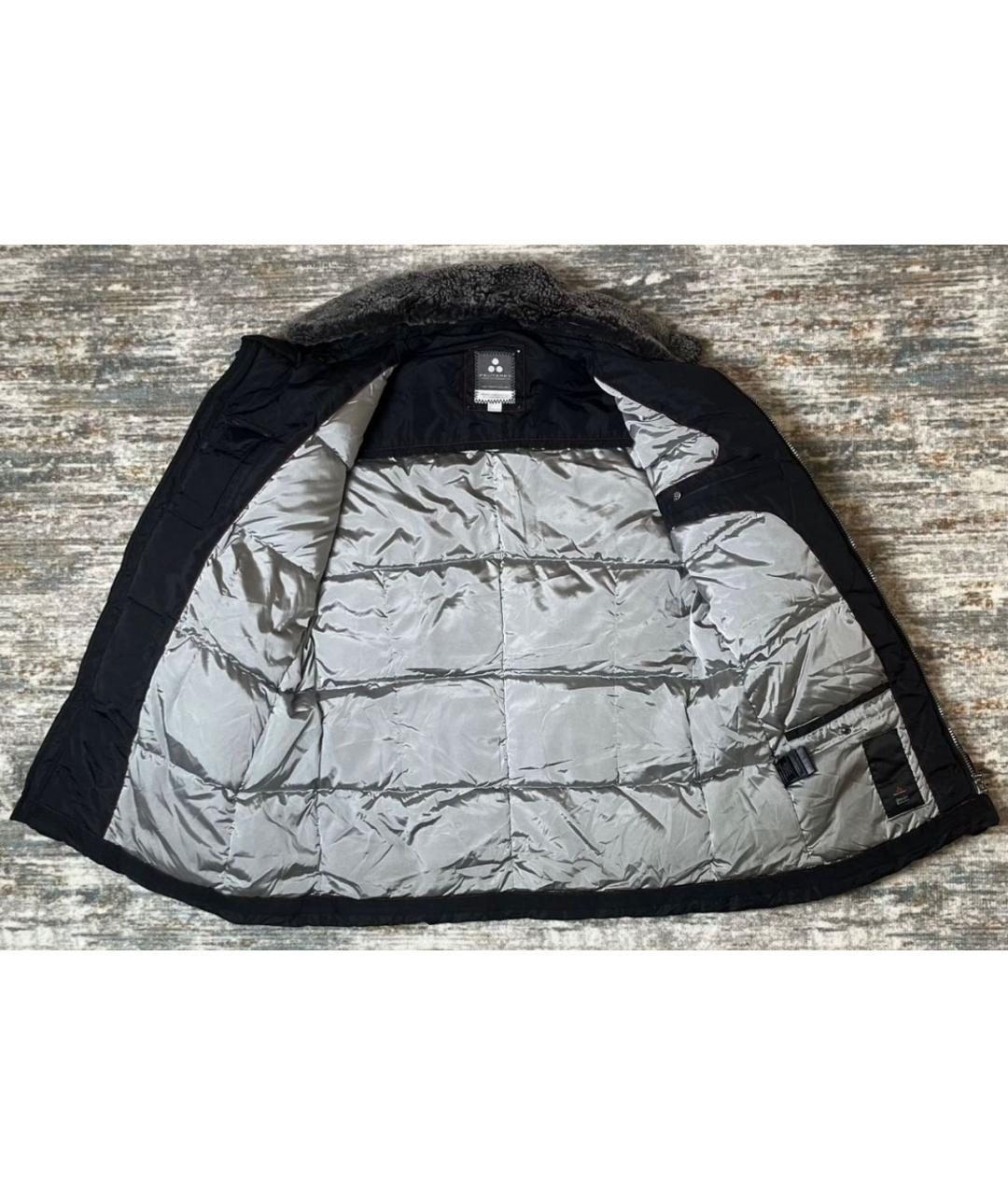 PEUTEREY Черный полиамидовый пуховик, фото 6