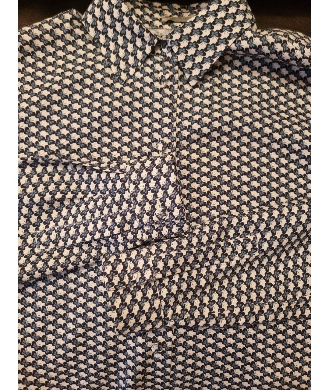 BOTTEGA VENETA Мульти шелковая рубашка, фото 5