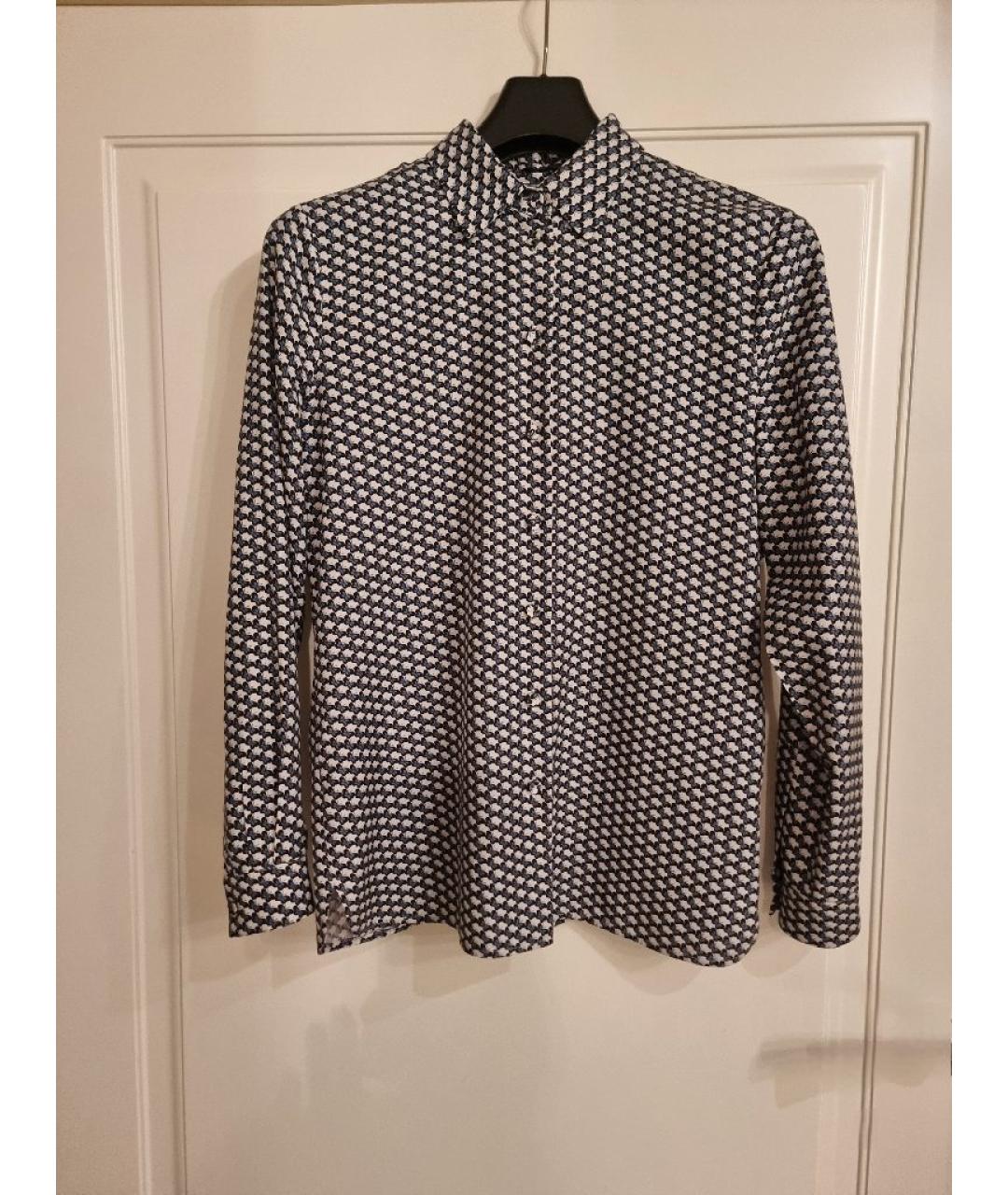 BOTTEGA VENETA Мульти шелковая рубашка, фото 10