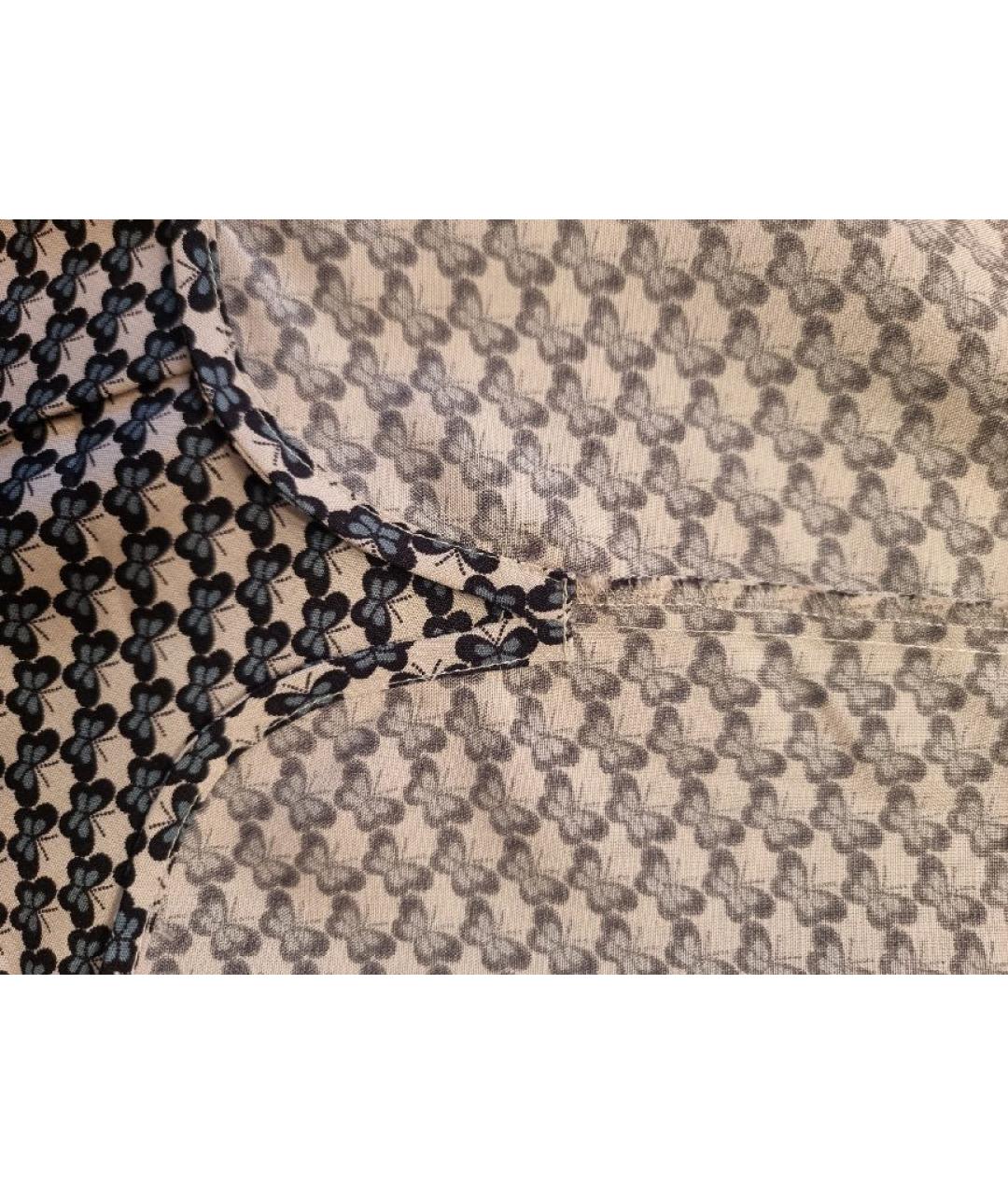 BOTTEGA VENETA Мульти шелковая рубашка, фото 8