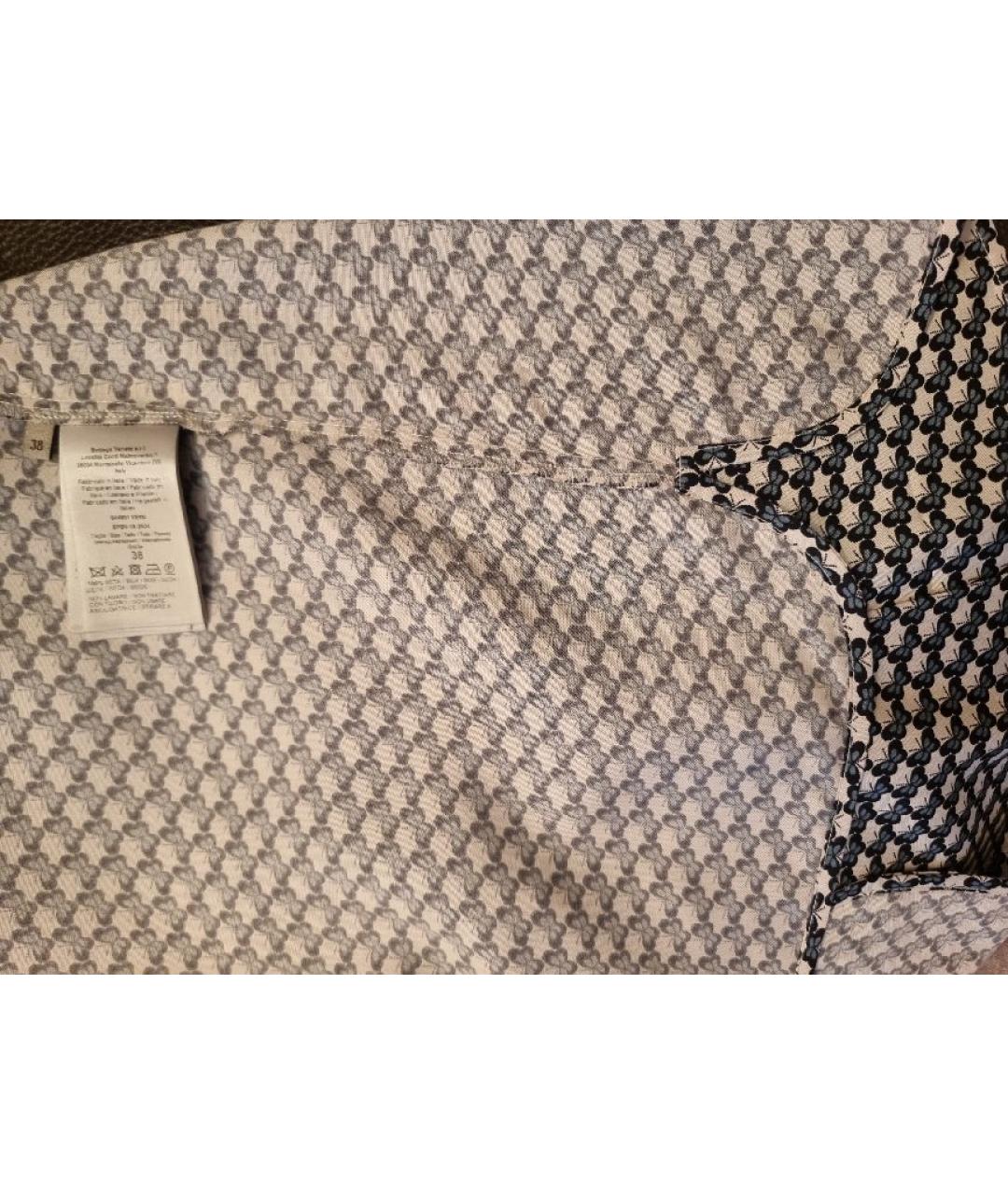 BOTTEGA VENETA Мульти шелковая рубашка, фото 9