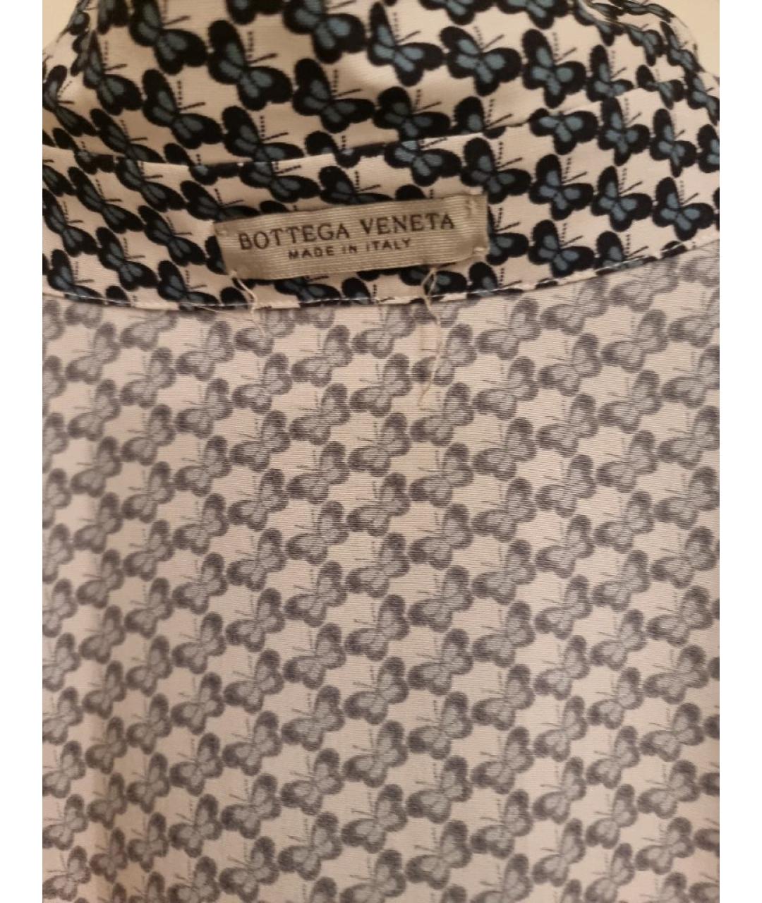 BOTTEGA VENETA Мульти шелковая рубашка, фото 3