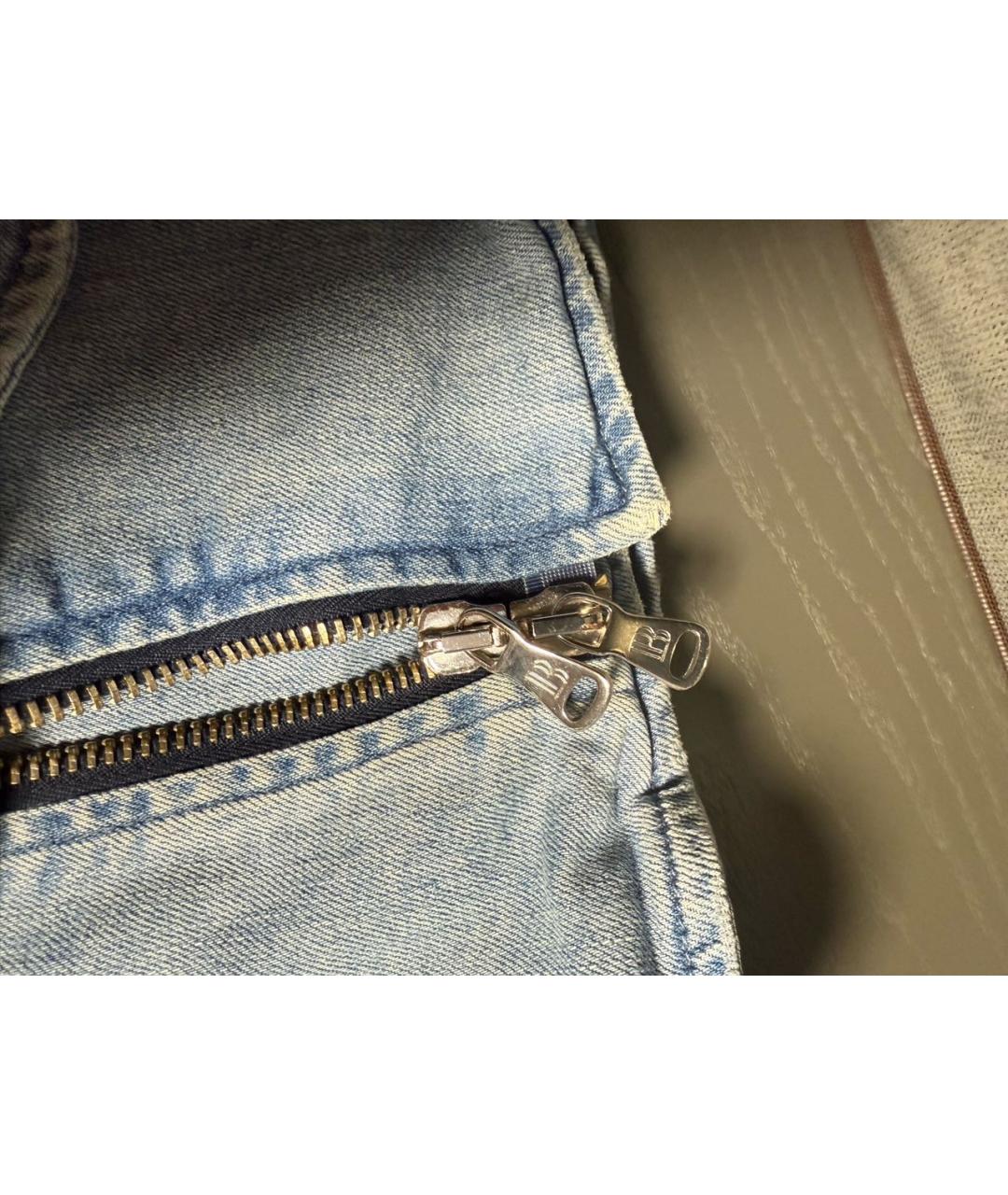 PIERRE BALMAIN Голубая деним куртка, фото 4