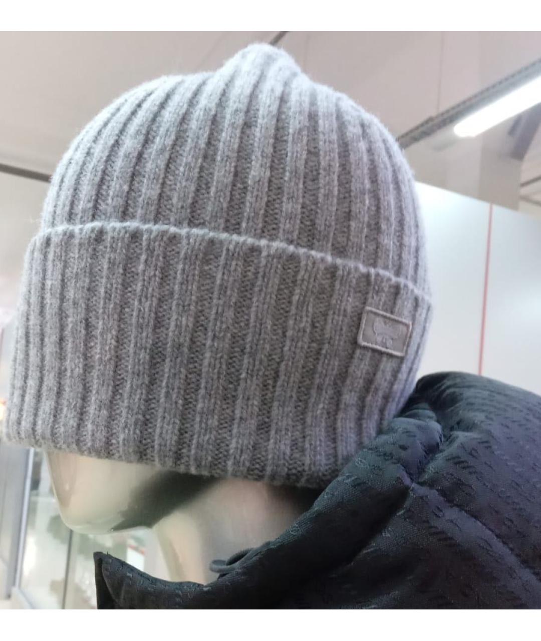 MAX MARA Антрацитовая шерстяная шапка, фото 8