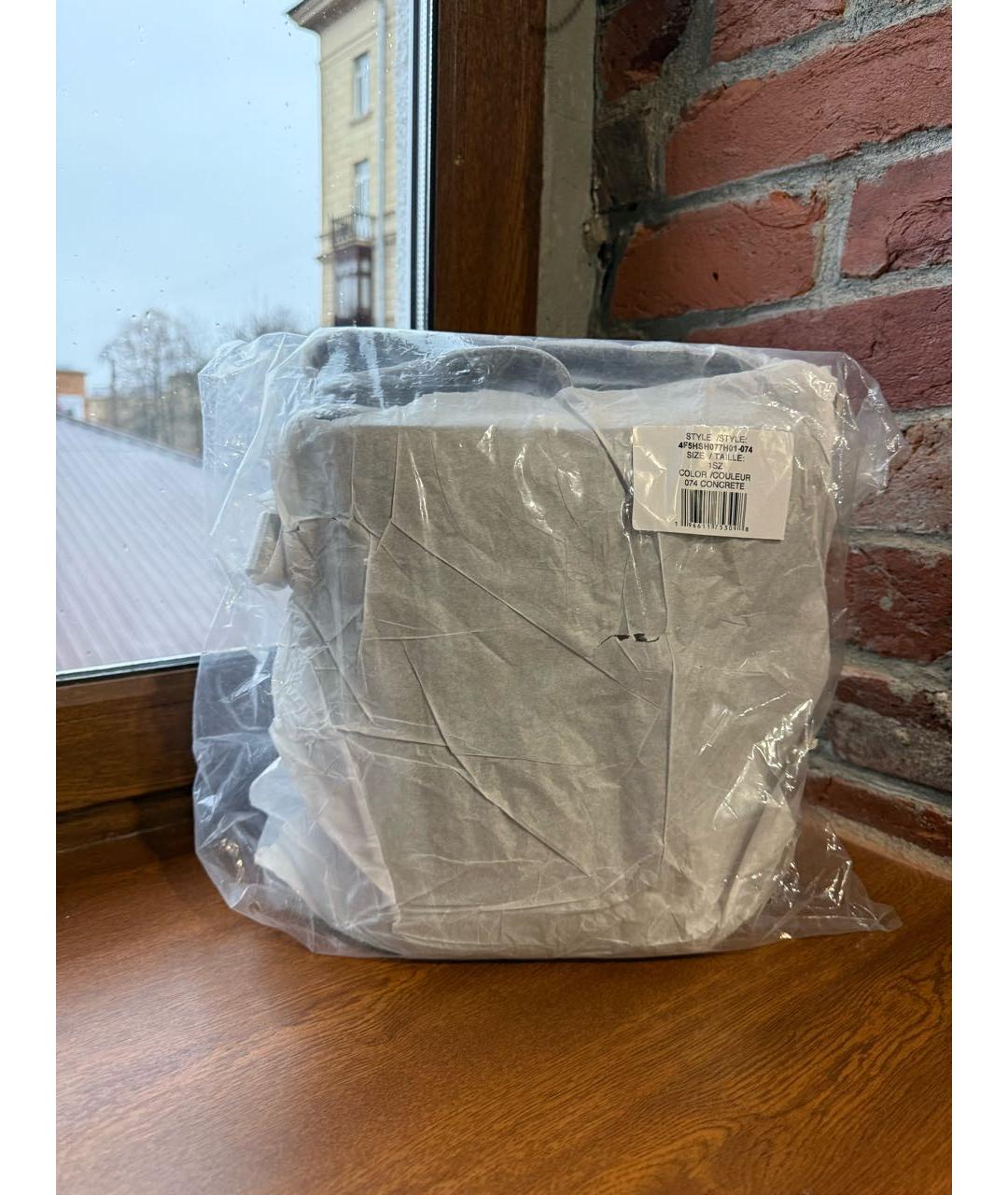 MARC JACOBS Антрацитовая замшевая сумка через плечо, фото 8