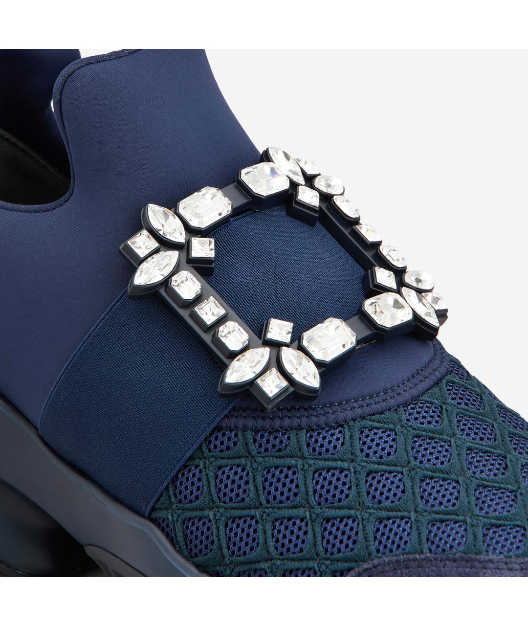 ROGER VIVIER Синие кроссовки, фото 5