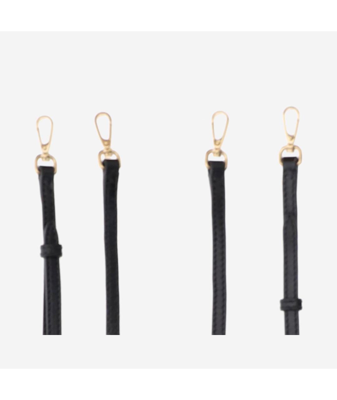 MIU MIU Черная кожаная сумка через плечо, фото 4