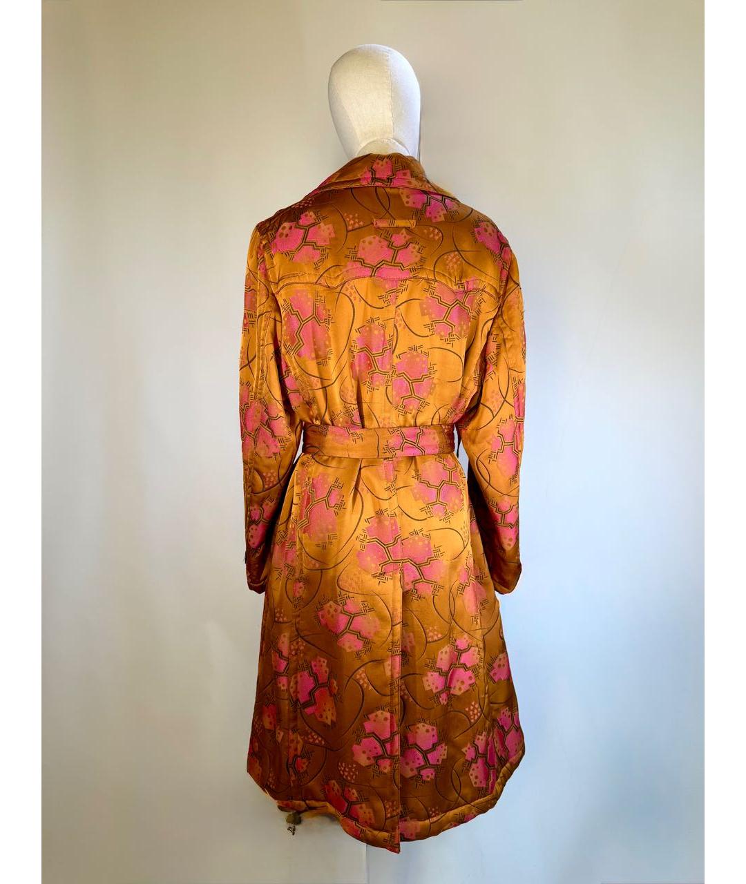 JEAN PAUL GAULTIER Мульти шелковый тренч/плащ, фото 4