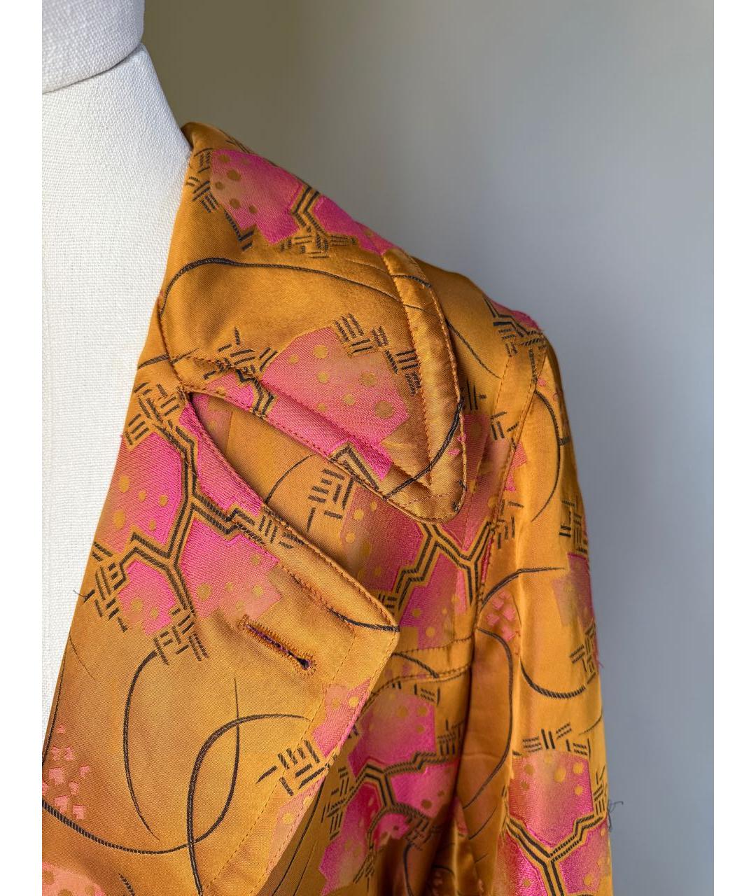 JEAN PAUL GAULTIER Мульти шелковый тренч/плащ, фото 3