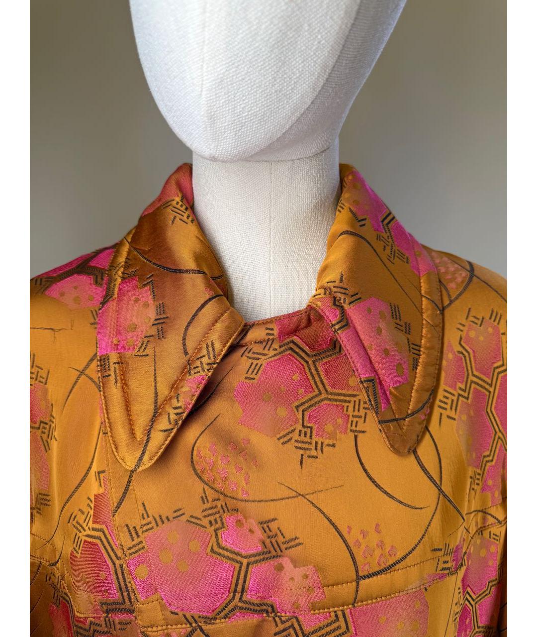 JEAN PAUL GAULTIER Мульти шелковый тренч/плащ, фото 6