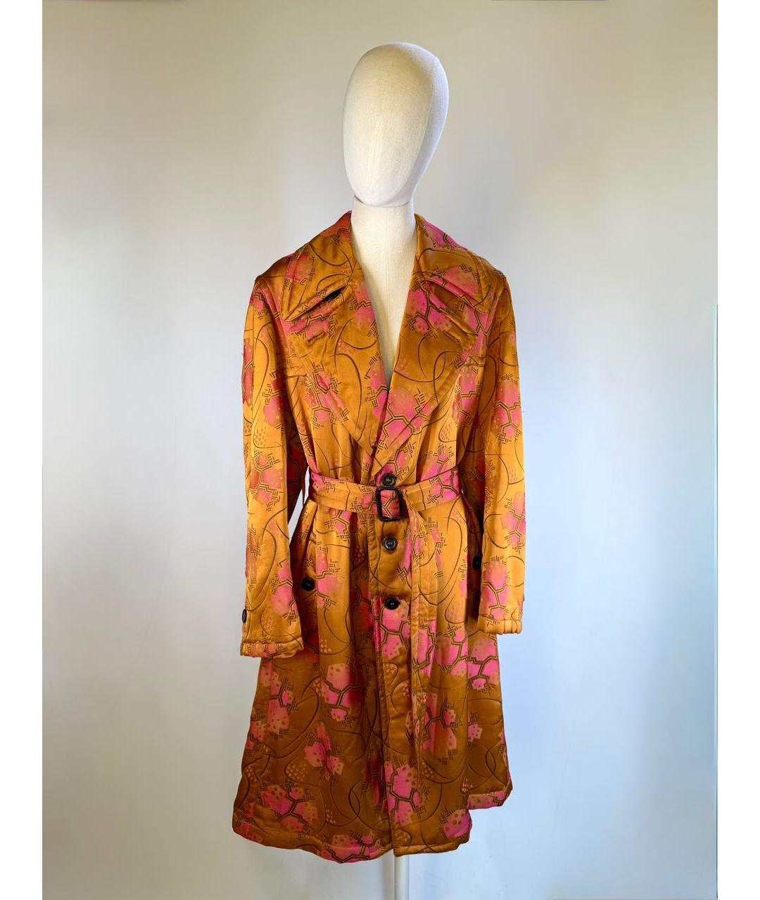 JEAN PAUL GAULTIER Мульти шелковый тренч/плащ, фото 9