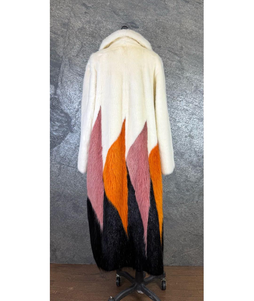 TOM FORD Белая меховая шуба, фото 2