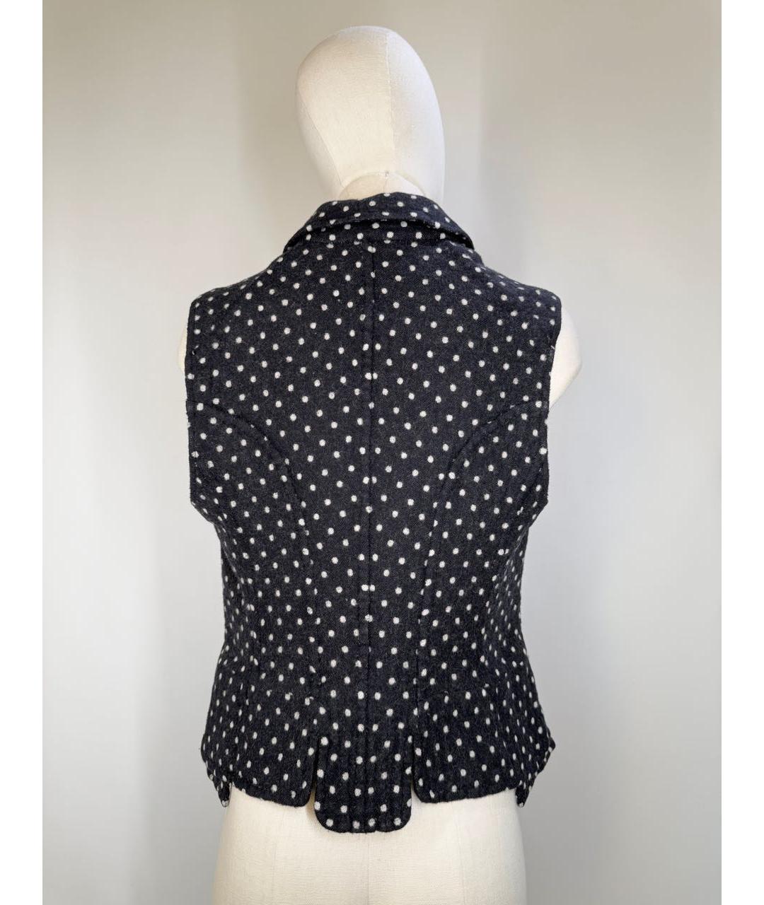 COMME DES GARÇONS Мульти шерстяной жилет, фото 3