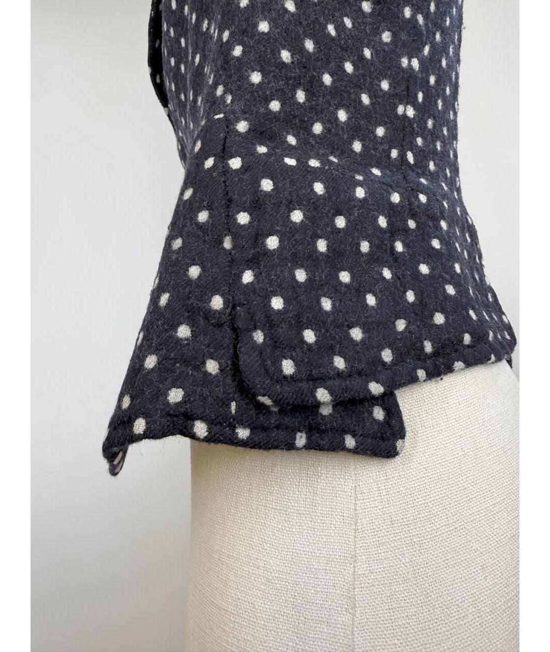 COMME DES GARÇONS Мульти шерстяной жилет, фото 6