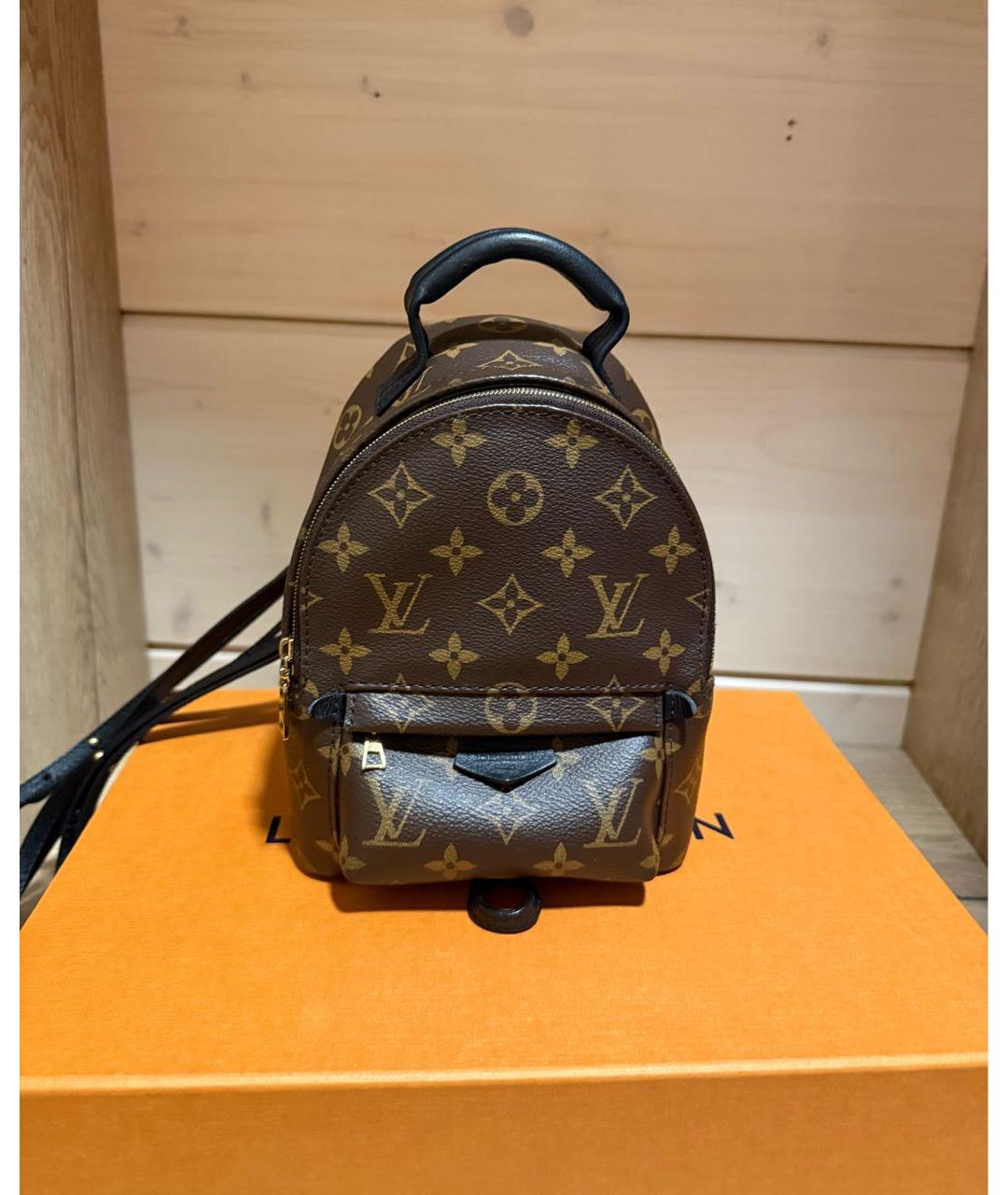 LOUIS VUITTON Коричневый рюкзак, фото 5