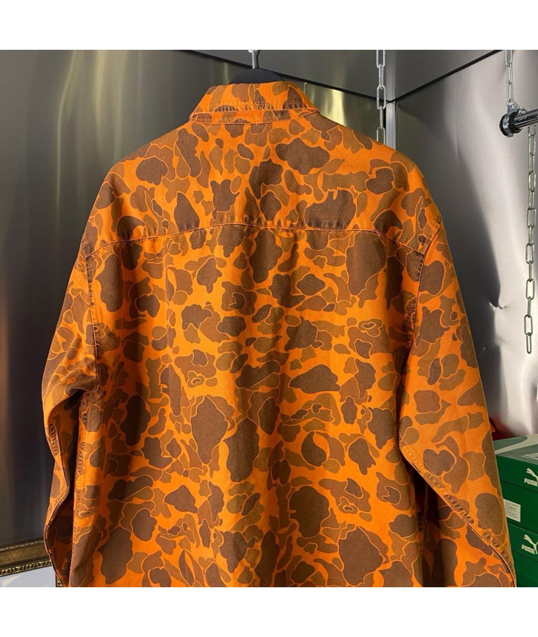 CARHARTT WIP Оранжевая хлопковая куртка, фото 3