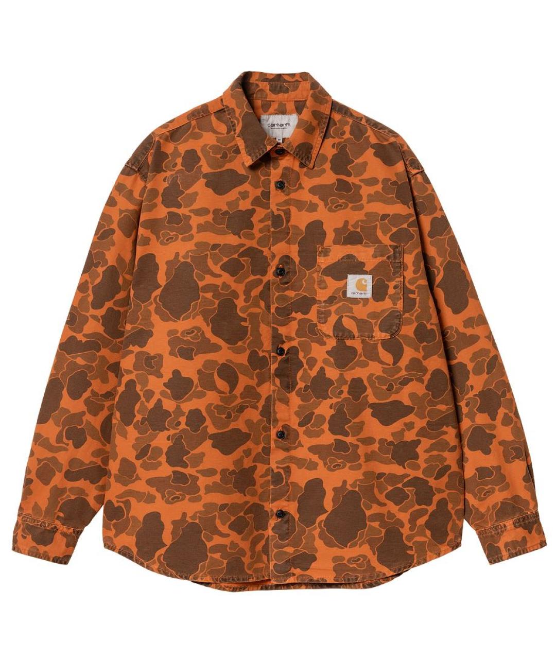 CARHARTT WIP Оранжевая хлопковая куртка, фото 1