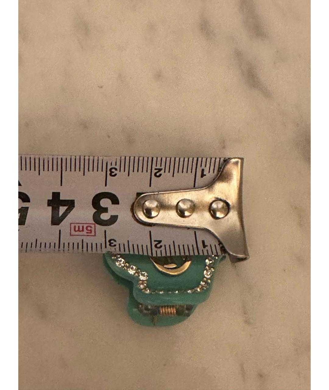 GUCCI Зеленая заколка, фото 4