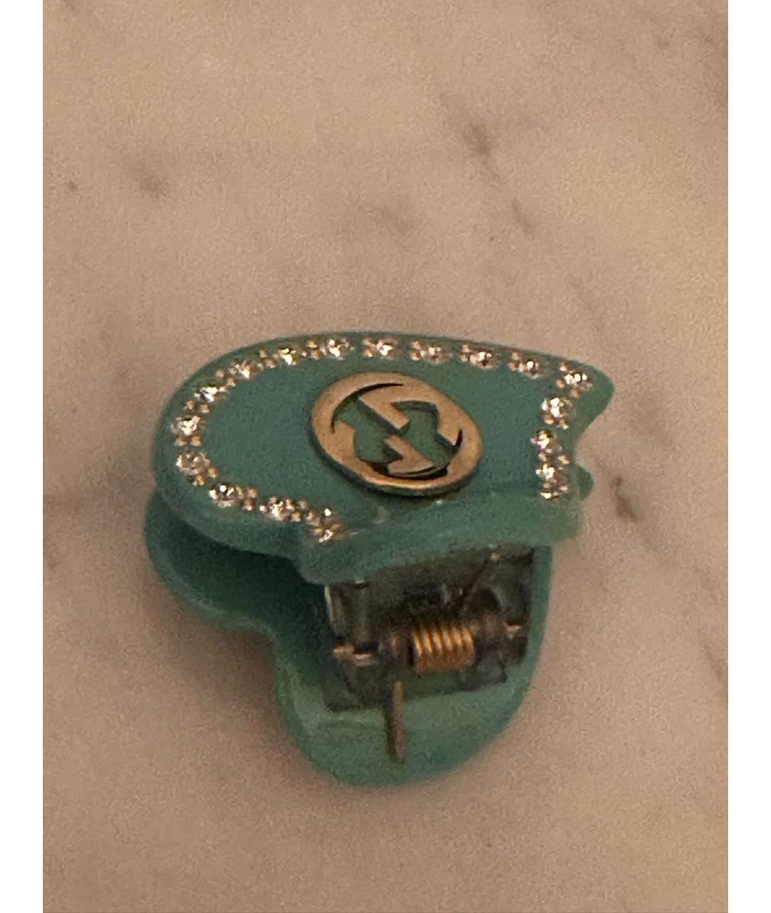 GUCCI Зеленая заколка, фото 2