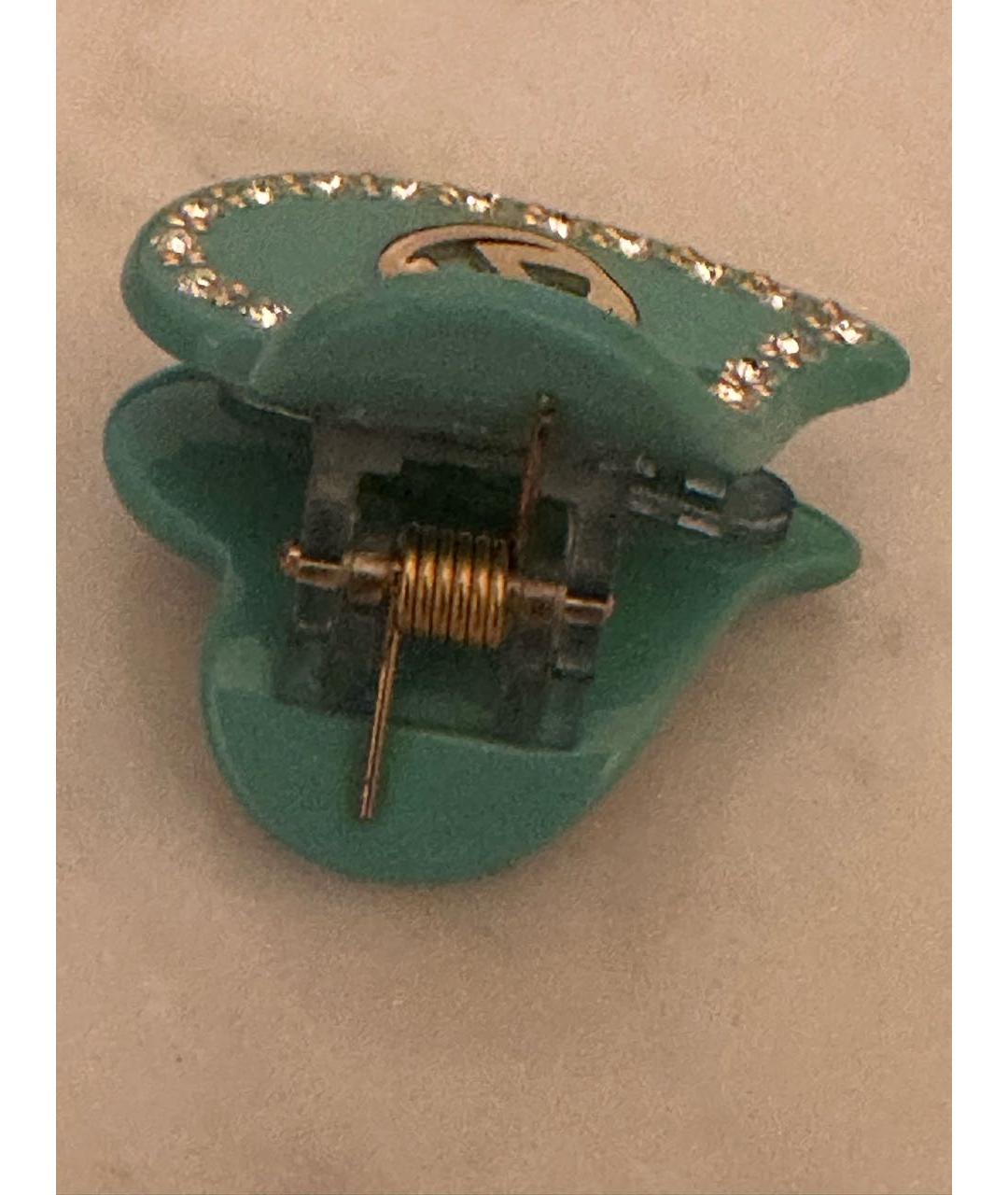 GUCCI Зеленая заколка, фото 3