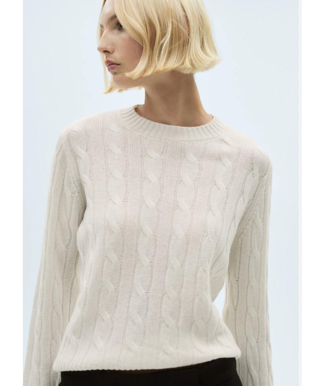 ELEVENTY Бежевый кашемировый джемпер / свитер, фото 6