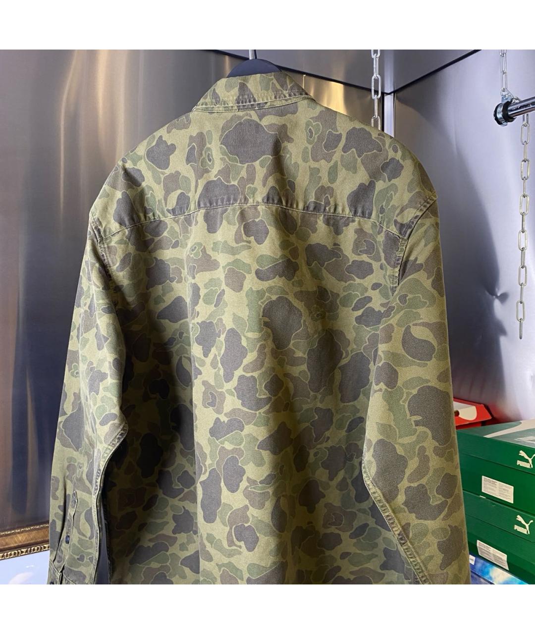 CARHARTT WIP Зеленая хлопковая куртка, фото 3