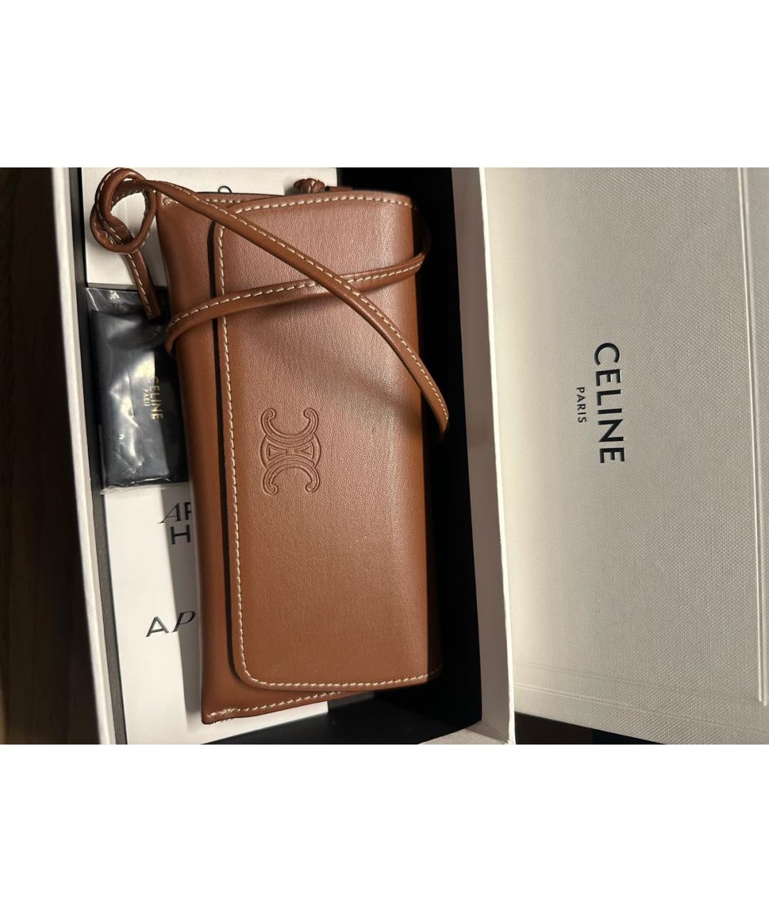 CELINE Черные пластиковые солнцезащитные очки, фото 7