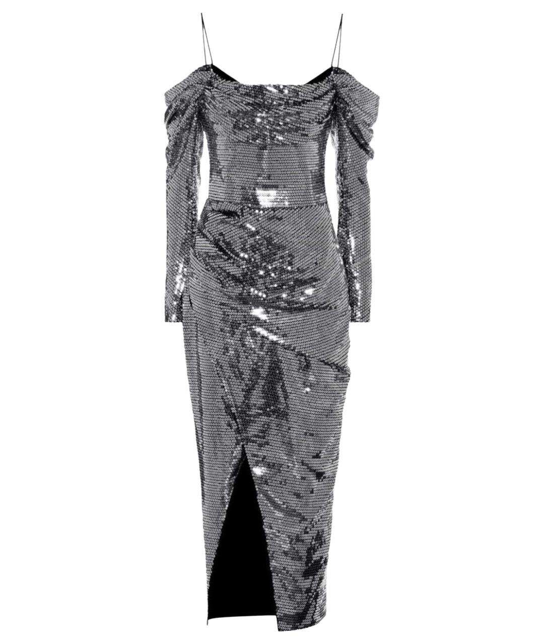 RASARIO Серебряное полиэстеровое коктейльное платье, фото 1