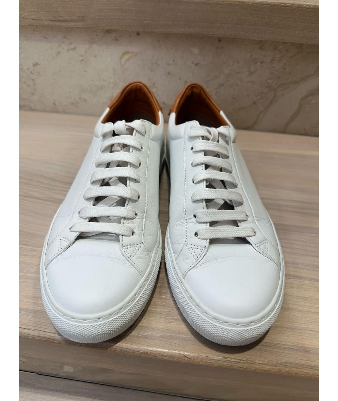 GIVENCHY Белые кожаные кеды, фото 2