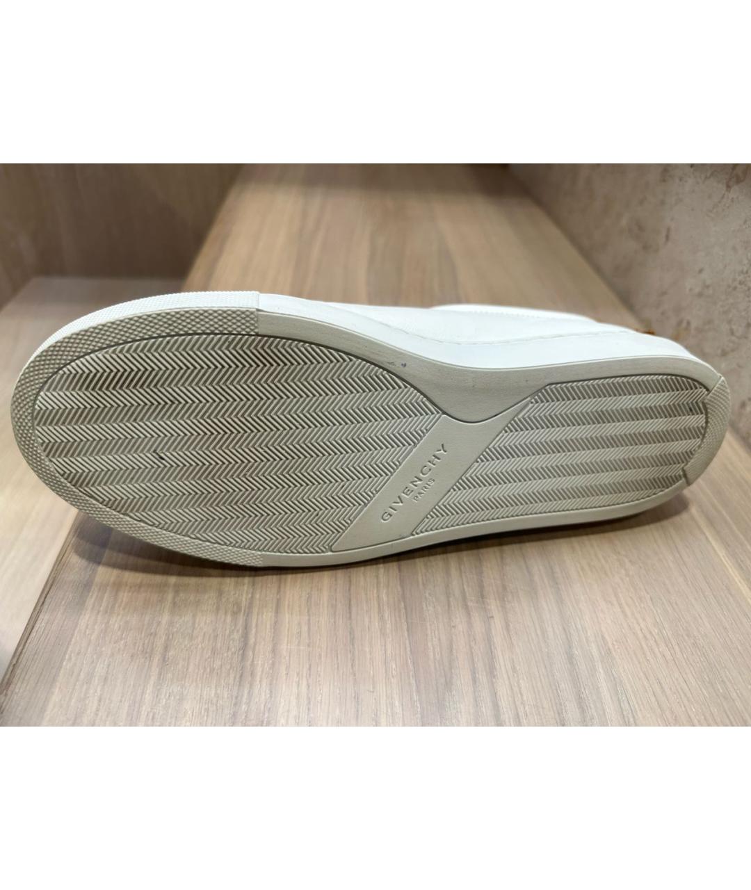 GIVENCHY Белые кожаные кеды, фото 5