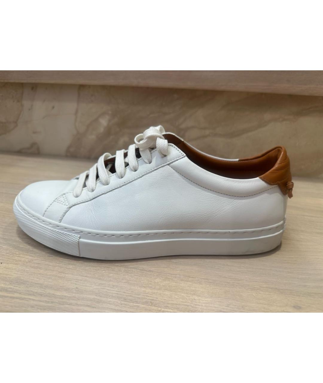 GIVENCHY Белые кожаные кеды, фото 6