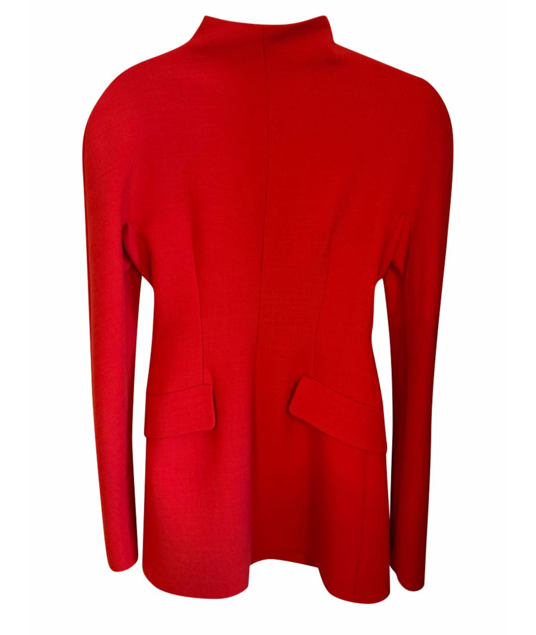 SPORTMAX Красное полиэстеровое коктейльное платье, фото 1