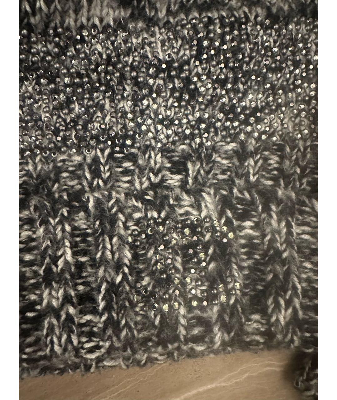 CHANEL Антрацитовая кашемировая шапка, фото 3