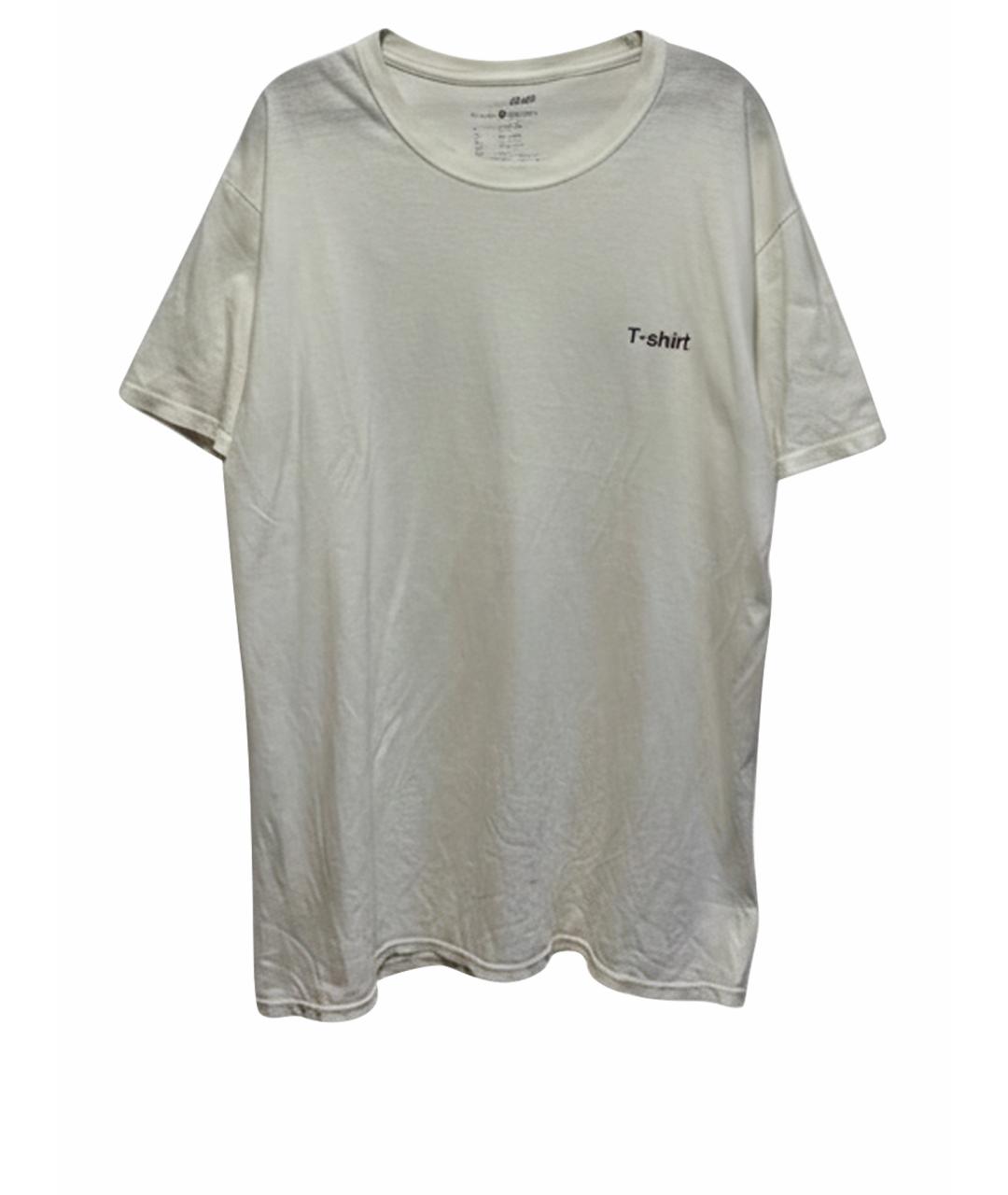 VETEMENTS Белая хлопковая футболка, фото 1