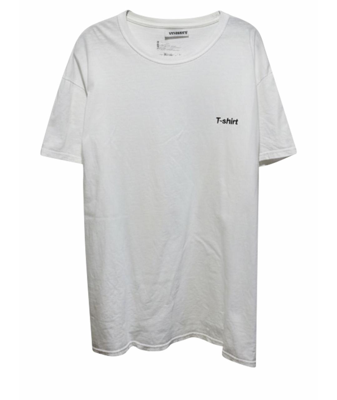 VETEMENTS Белая хлопковая футболка, фото 1