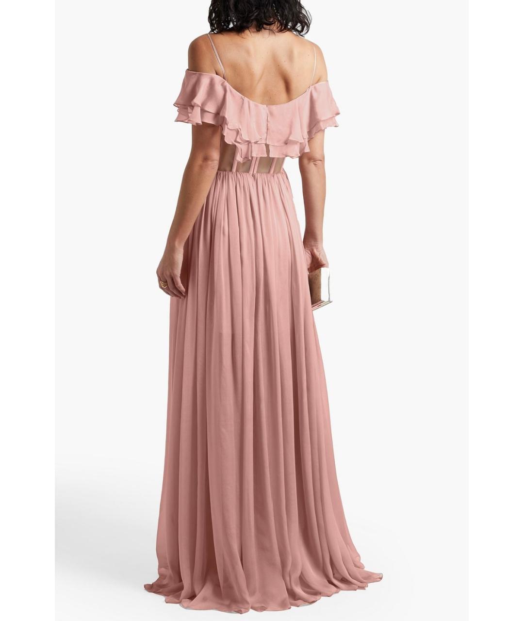 RASARIO Розовое шифоновое коктейльное платье, фото 6