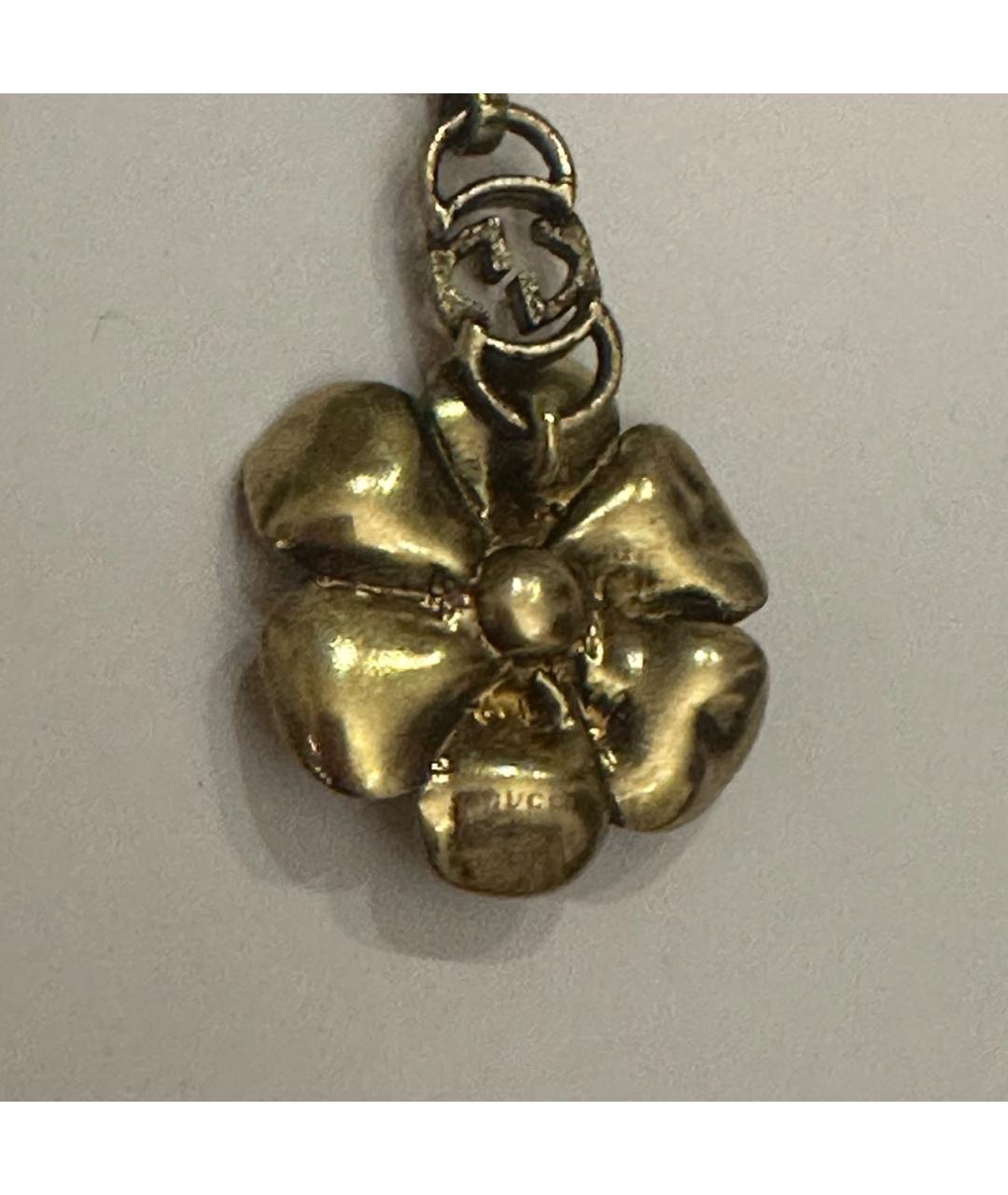 GUCCI Золотое металлическое колье, фото 7