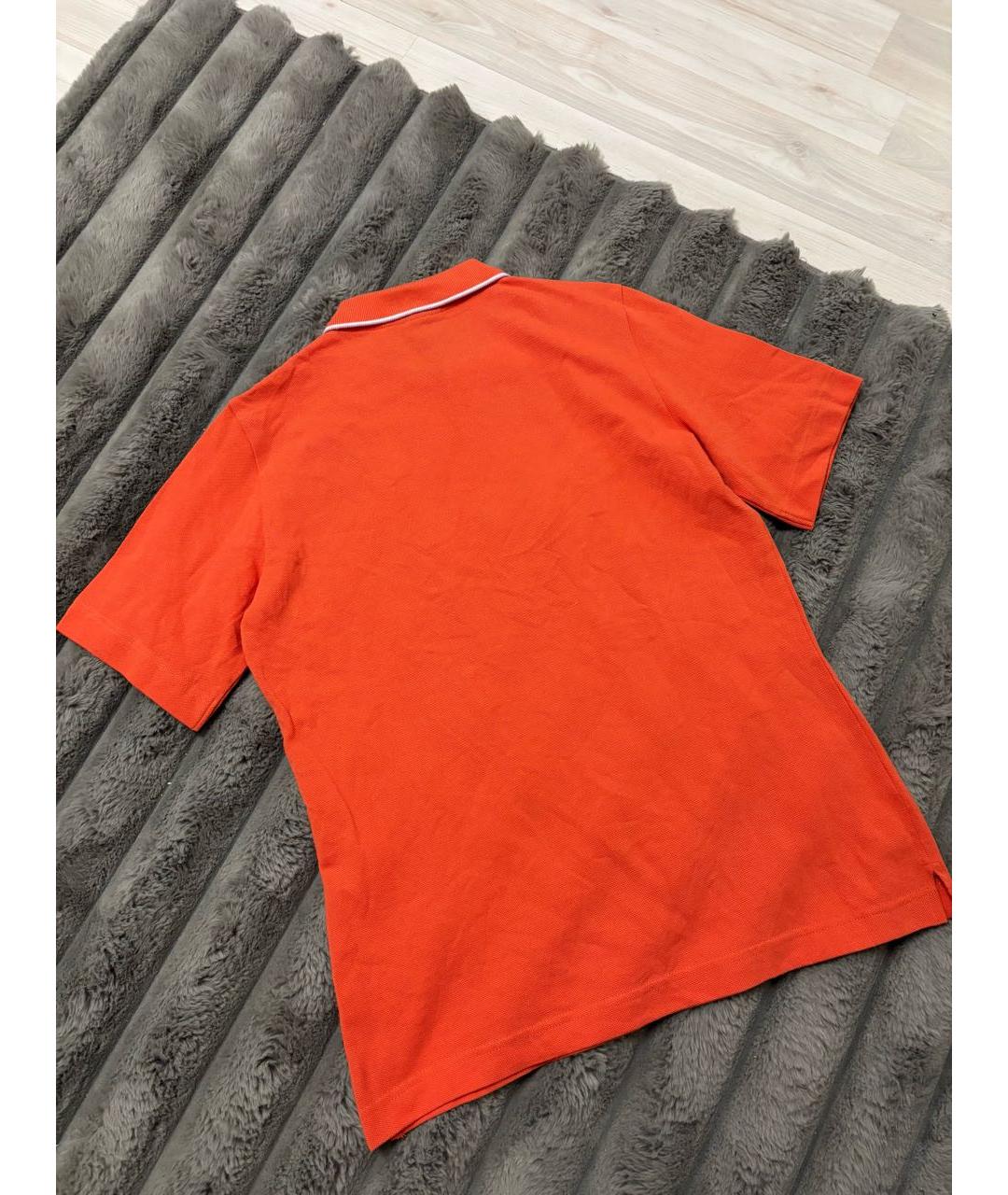 BOGNER Оранжевая хлопковая футболка, фото 2